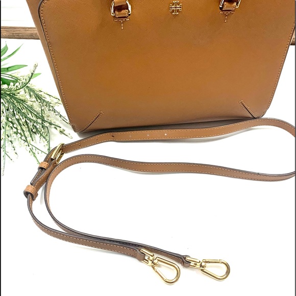 Tory Burch Medium Micro Leather Robinson Tote - Picture 5 of 16